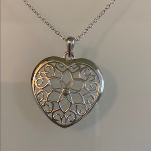 Silver Heart Necklace